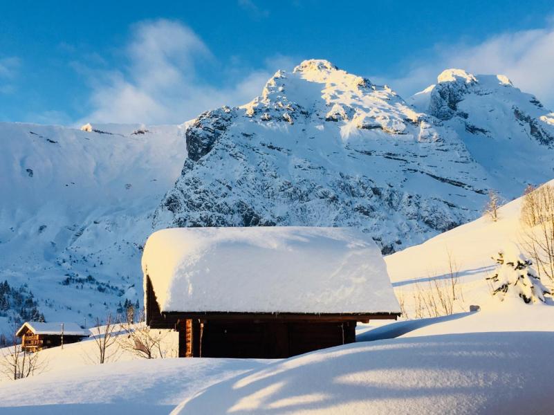 Urlaub in den Bergen 4-Zimmer-Holzhütte für 6 Personen - Chalet Coeur de neige - Le Grand Bornand