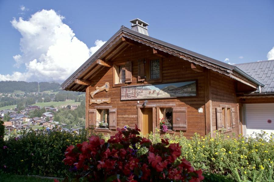 Rent in ski resort Semi-detached 5 room chalet 9 people - Chalet Cognée - Les Gets - Summer outside