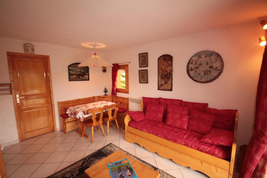 Holiday in mountain resort 2 room apartment cabin 4 people (CRI305) - Chalet Cristal 3 - Les Saisies - Living room