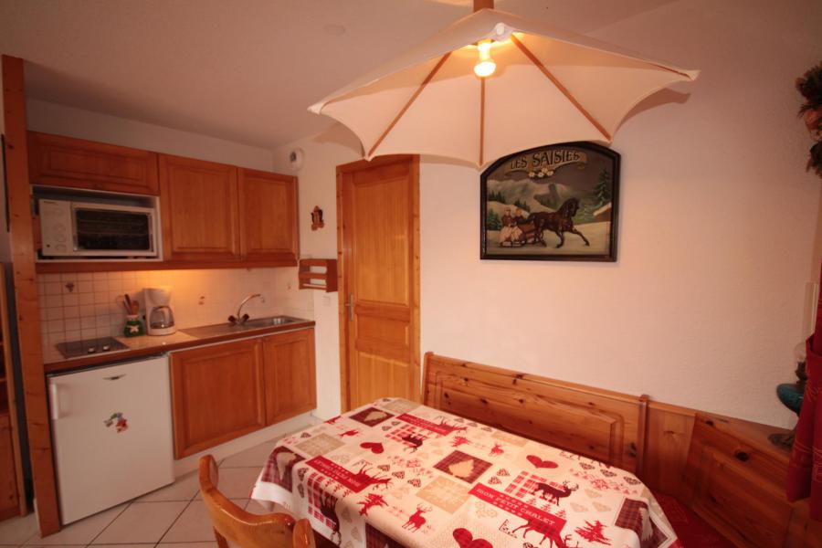 Vacanze in montagna Appartamento 2 stanze con cabina per 4 persone (CRI305) - Chalet Cristal 3 - Les Saisies - Angolo pranzo