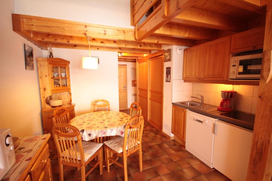 Vakantie in de bergen Appartement 3 kamers mezzanine 8 personen (312) - Chalet Cristal 3 - Les Saisies - Woonkamer