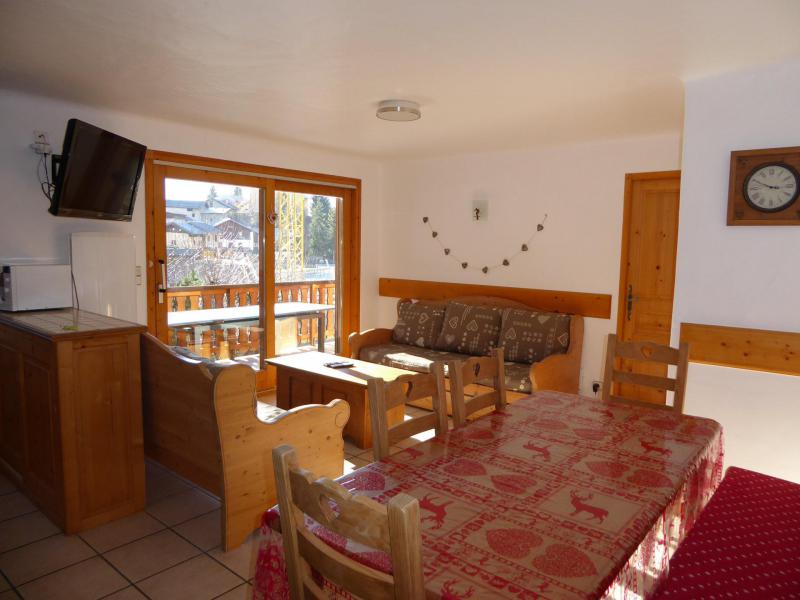 Vakantie in de bergen Appartement 4 kamers 8 personen (1) - Chalet Cristal - Champagny-en-Vanoise - Woonkamer