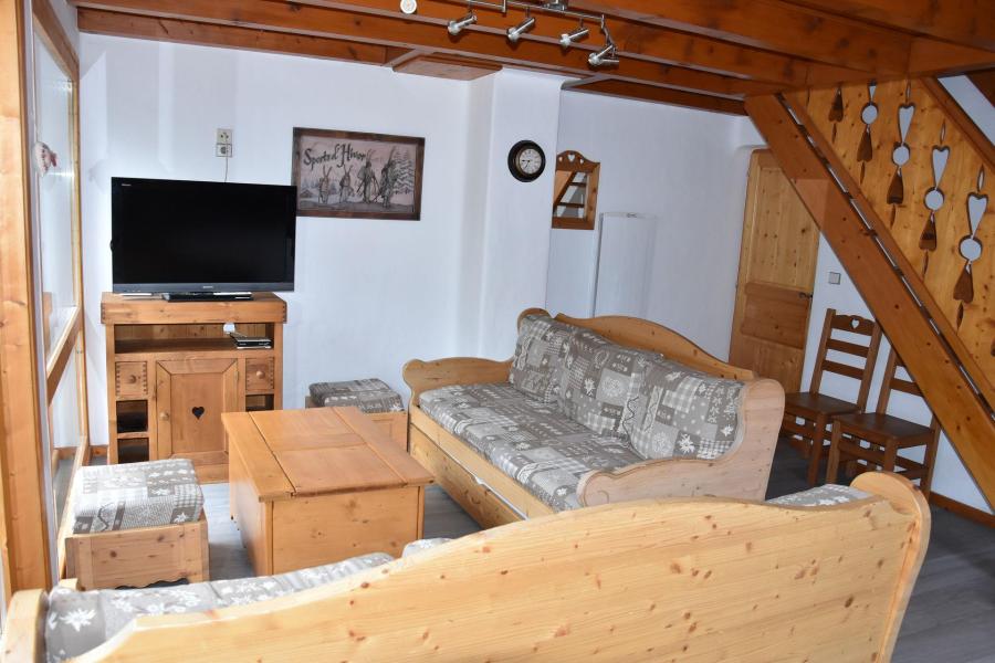 Vakantie in de bergen Appartement duplex 5 kamers 10 personen (4) - Chalet Cristal - Champagny-en-Vanoise - Woonkamer