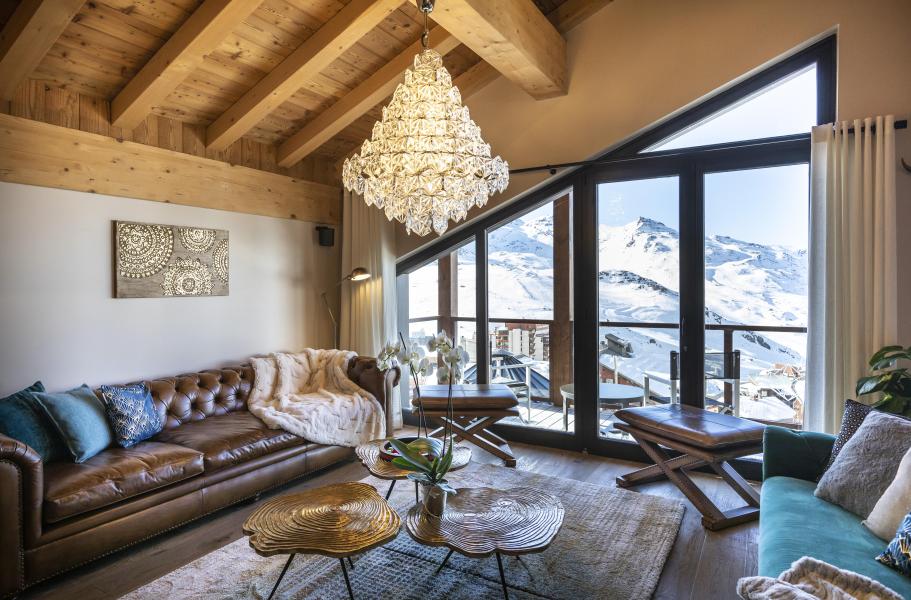 Holiday in mountain resort Chalet Cullinan - Val Thorens - Living room
