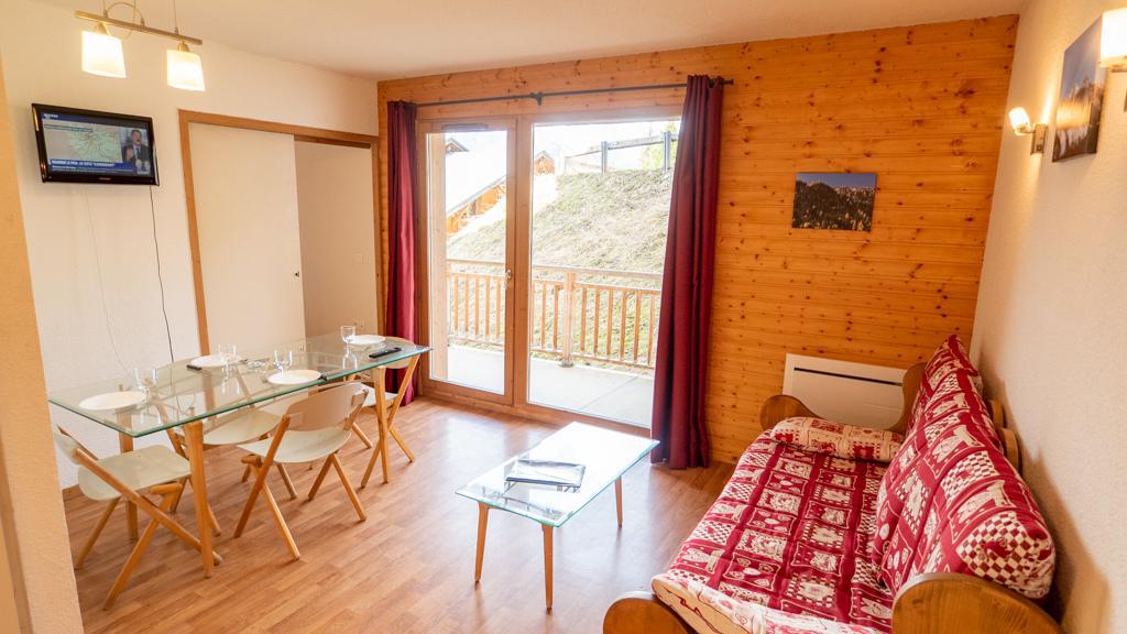 Vacanze in montagna Appartamento 2 stanze per 4 persone (adattato per disabili) (17) - Chalet de Florence - Valfréjus - Soggiorno
