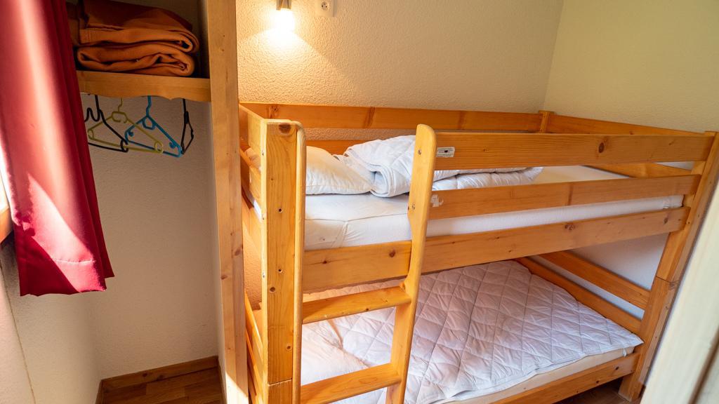 Holiday in mountain resort Studio cabin 4 people (14) - Chalet de Florence - Valfréjus - Bedroom