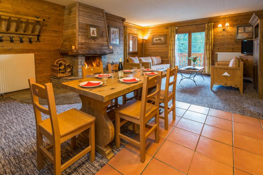 Holiday in mountain resort 4 room apartment 6-8 people - Chalet de l'Ours - Les Arcs - Dining area