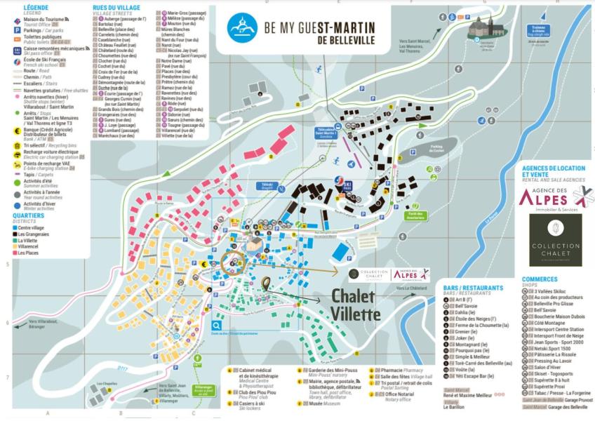 Urlaub in den Bergen Chalet de la Villette - Saint Martin de Belleville