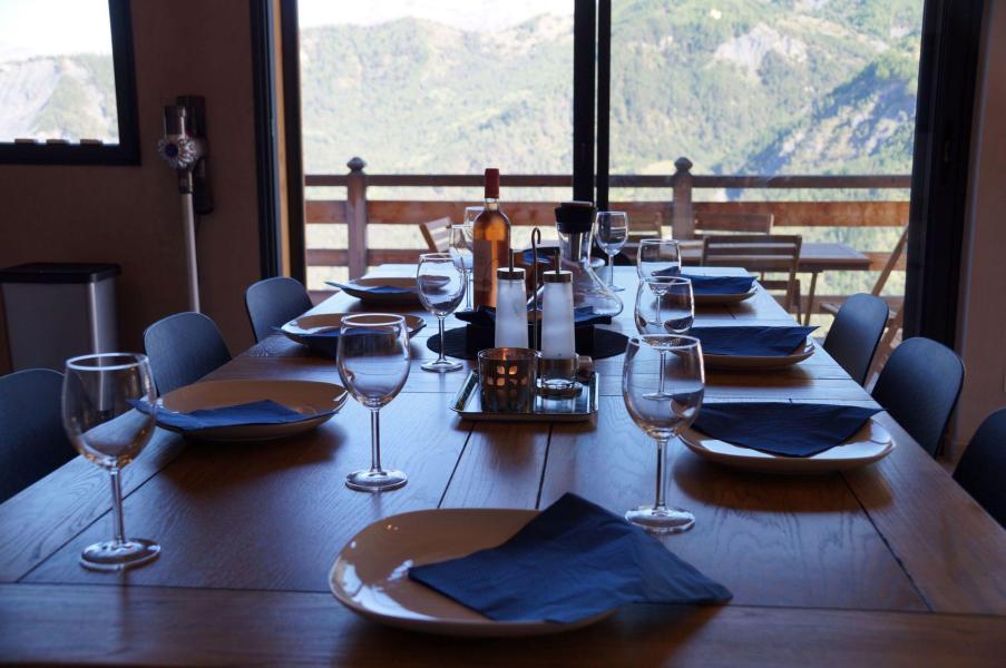 Urlaub in den Bergen 6 Zimmer Chalet für 12 Personen - Chalet De Praloup - Pra Loup - Wohnzimmer