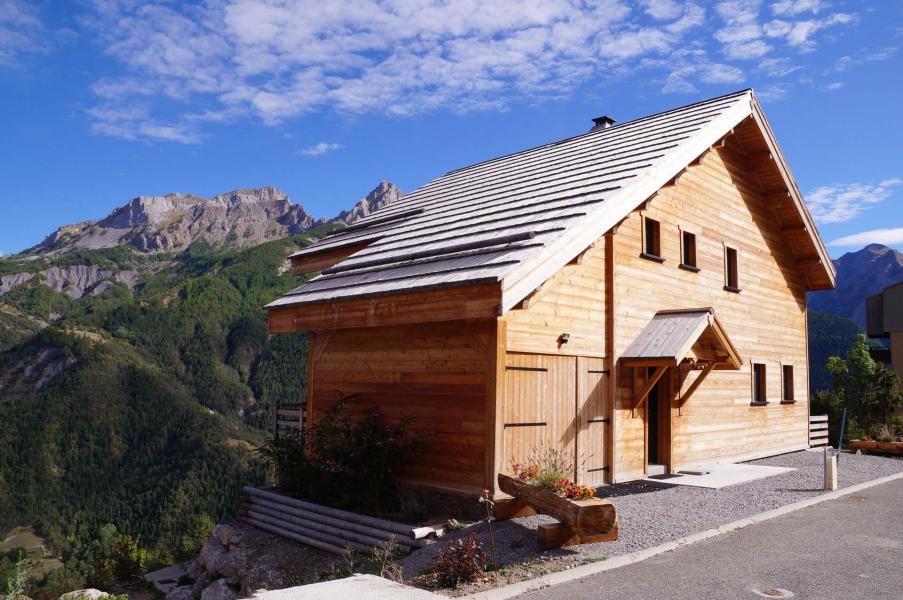 Vacances en montagne Chalet De Praloup - Pra Loup - Extérieur été