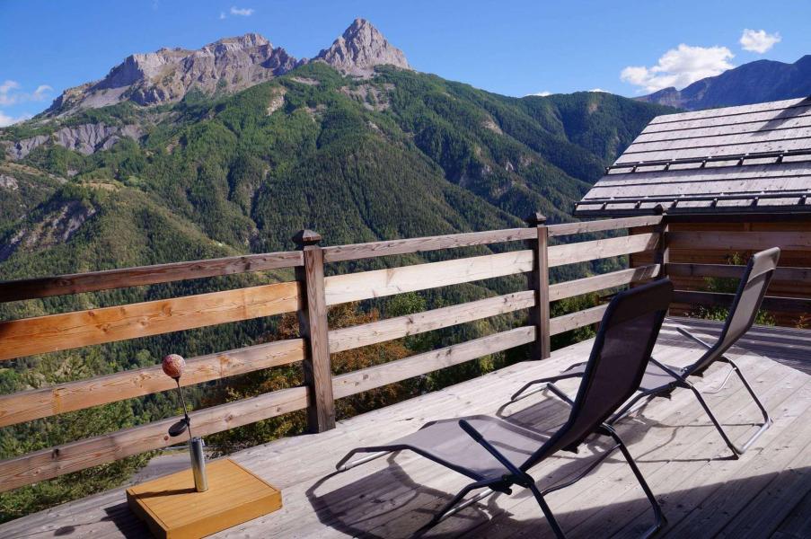 Vacaciones en montaña Chalet 6 piezas para 12 personas - Chalet De Praloup - Pra Loup - Balcón