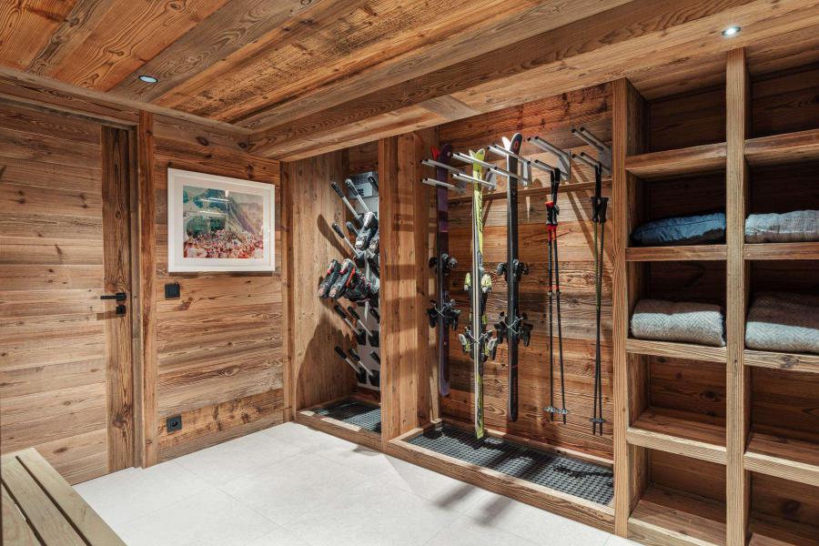 Vakantie in de bergen Chalet quadriplex 7 kamers 12 personen - Chalet Denali - Saint Martin de Belleville - Ski opbergruimte