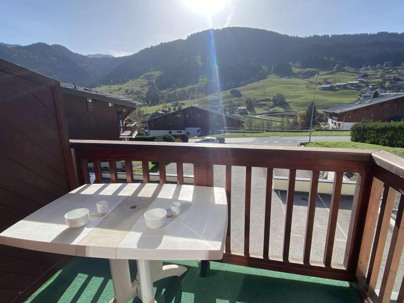 Holiday in mountain resort 2 room apartment cabin 4 people (A12) - CHALET DU CHARVIN - Praz sur Arly - Summer outside