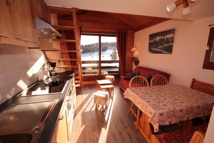 Holiday in mountain resort Studio sleeping corner 6 people (111) - Chalet du Lac 1 - Les Saisies