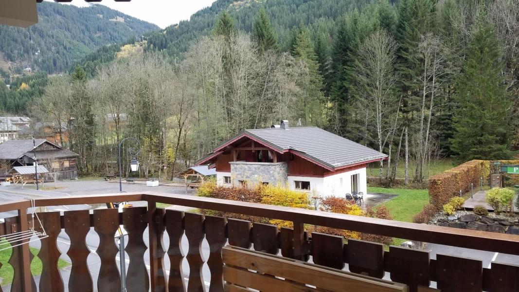 Urlaub in den Bergen 2-Zimmer-Berghütte für 5 Personen (11D) - Chalet du Perthuis - Châtel - Terrasse