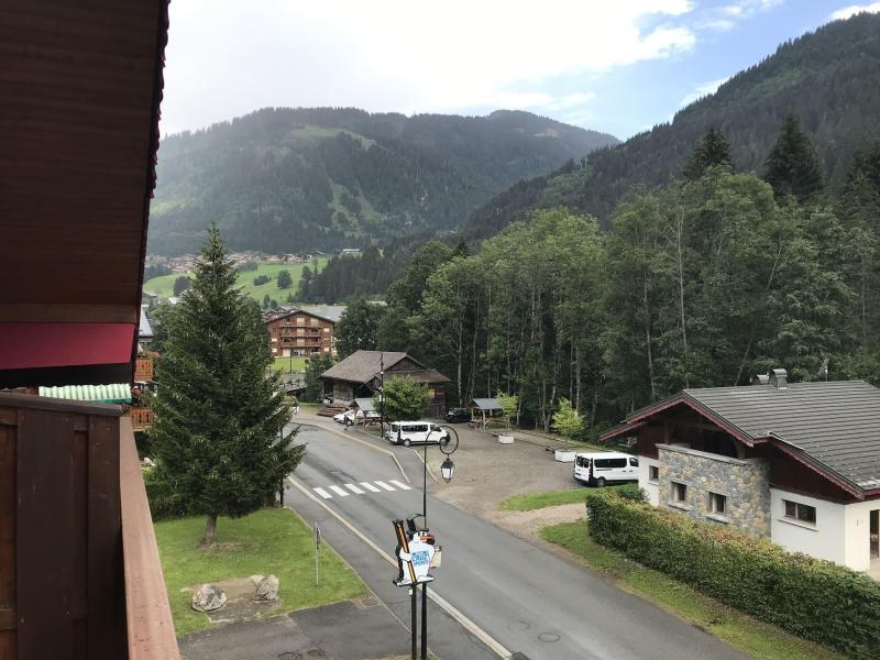 Vakantie in de bergen Appartement 3 kamers 6 personen (15d) - Chalet du Perthuis - Châtel - Balkon