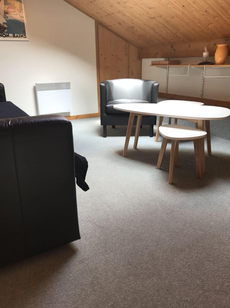 Vakantie in de bergen Appartement 3 kamers 6 personen (15d) - Chalet du Perthuis - Châtel - Woonkamer