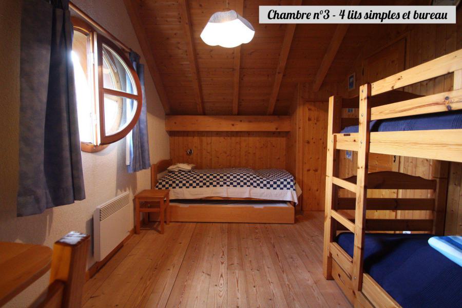 Urlaub in den Bergen Triplex Wohnung 4 Zimmer 8 Personen - Chalet du Regain - Valloire - Stockbetten