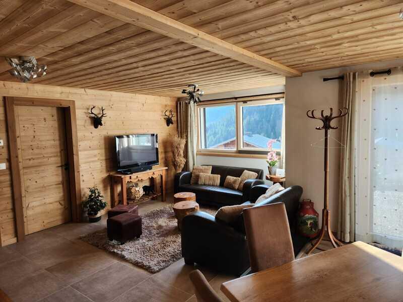 Vacanze in montagna Appartamento 3 stanze per 4 persone - Chalet Dufour - Châtel - Soggiorno