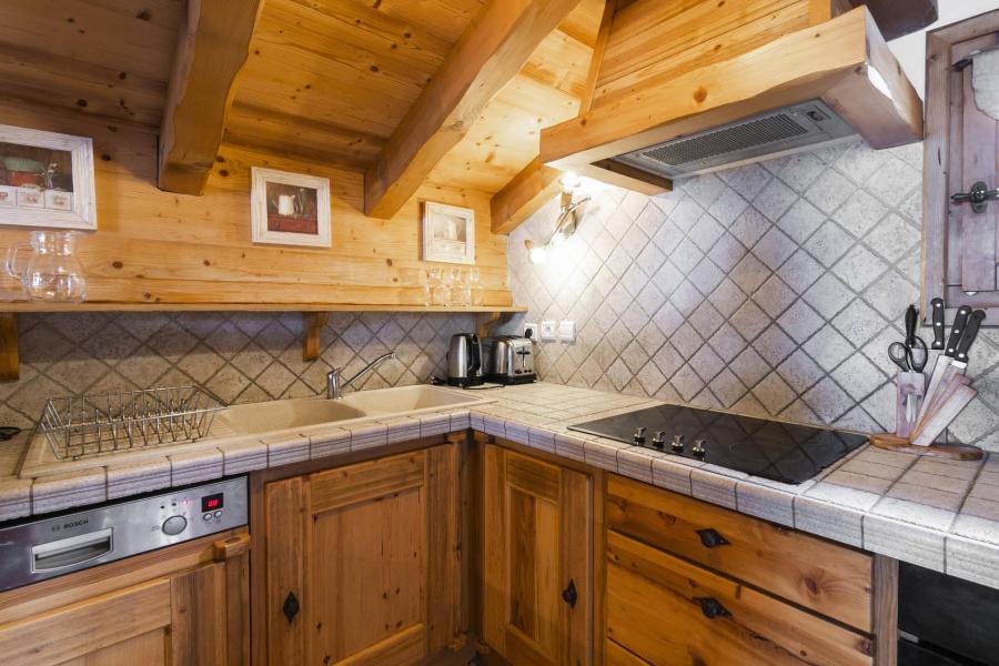 Urlaub in den Bergen 6 Zimmer Chalet für 8 Personen - Chalet Estive - Courchevel - Küche