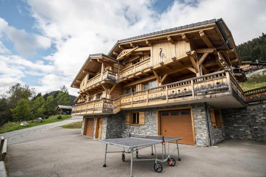 Wakacje w górach Domek górski triplex 7 pokojowy  dla 15 osób (Logement 15 personnes) - Chalet Etagne - Châtel - Na zewnątrz latem