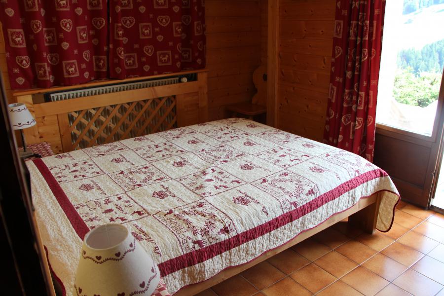Urlaub in den Bergen 2-Zimmer-Holzhütte für 4 Personen - Chalet Etche Ona - Le Grand Bornand - Schlafzimmer