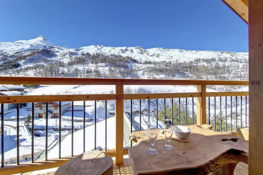 Holiday in mountain resort 3 room chalet 6 people (YDILIA6) - Chalet Eterlou - Les Menuires - Balcony