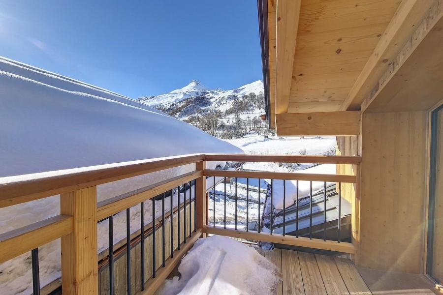 Urlaub in den Bergen 3 Zimmer Chalet für 6 Personen (YDILIA6) - Chalet Eterlou - Les Menuires - Balkon