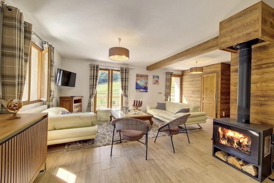 Holiday in mountain resort 5 room quadriplex chalet 10 people (CRISTAL) - Chalet Eterlou - Les Menuires - Accommodation