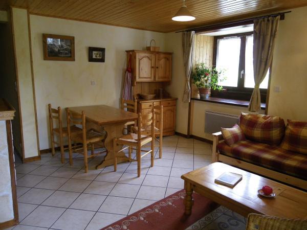 Urlaub in den Bergen 3-Zimmer-Appartment für 4 Personen - Chalet Falcoz - Valloire - Wohnzimmer