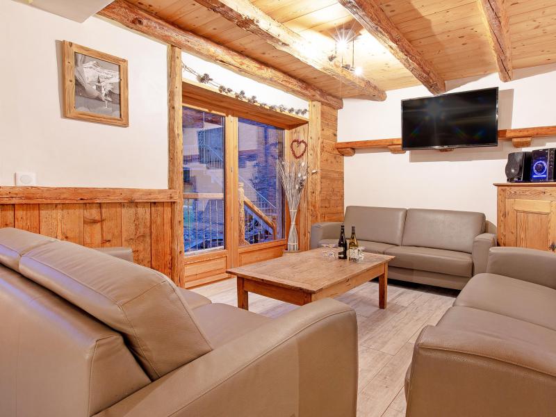 Vacances en montagne Chalet Farmhouse - Les Arcs - Séjour