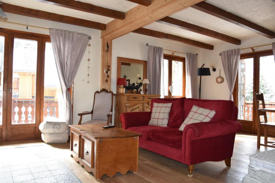 Urlaub in den Bergen 5 Zimmer Chalet für 10 Personen - Chalet Flambeau - Pralognan-la-Vanoise - Wohnzimmer