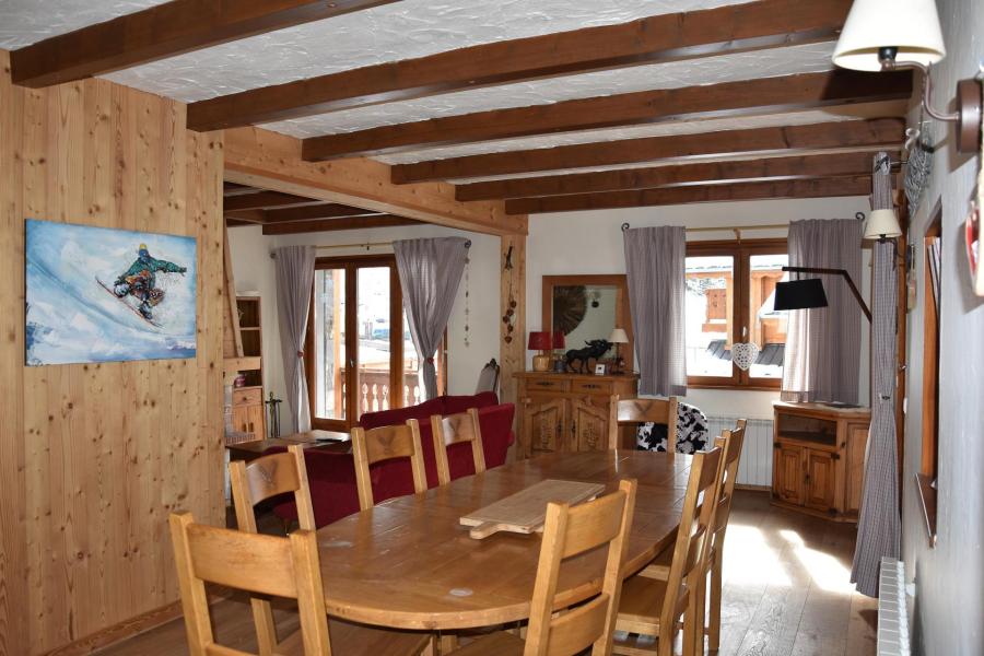 Vakantie in de bergen Chalet 5 kamers 10 personen - Chalet Flambeau - Pralognan-la-Vanoise - Woonkamer