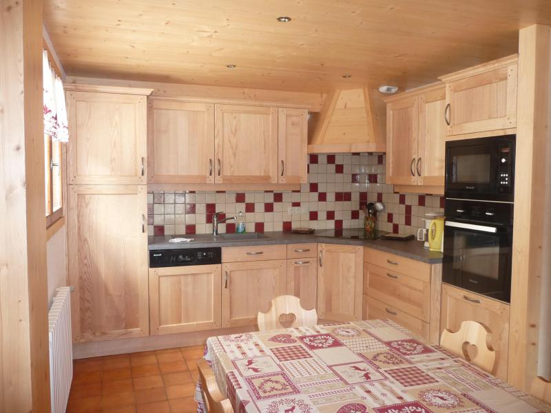 Vakantie in de bergen Appartement 4 kamers 9 personen (326) - Chalet Fleur des Alpes - Le Grand Bornand - Open keuken