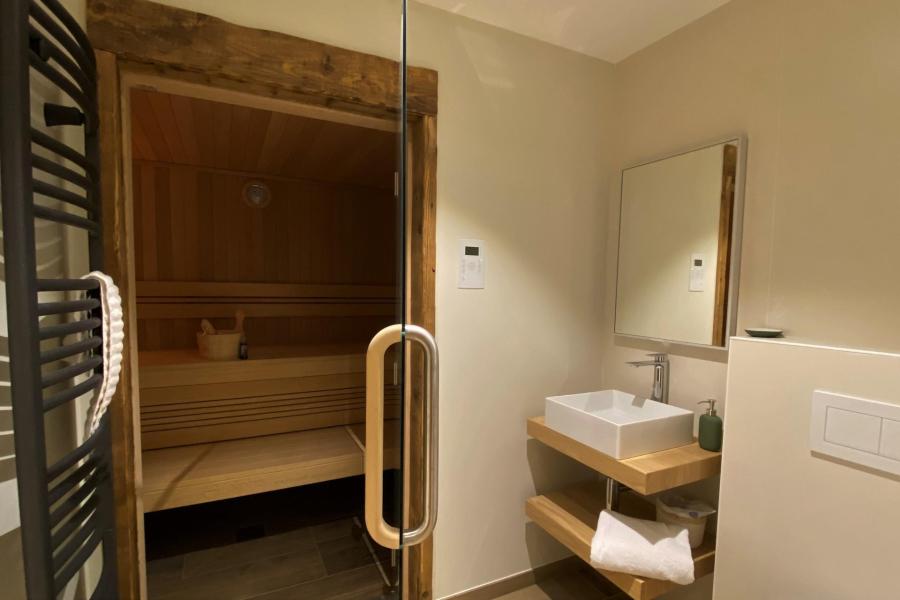 Holiday in mountain resort 6 room triplex chalet 14 people ( FLOCON 2) - Chalet Flocon - Morzine - Sauna