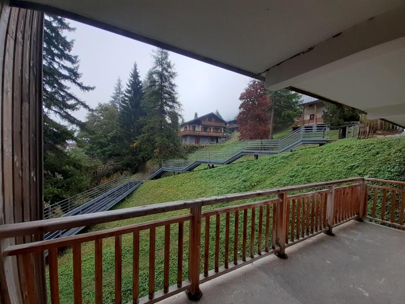 Vacanze in montagna Appartamento 2 stanze con alcova per 4 persone (104) - Chalet Florence - Valfréjus - Balcone