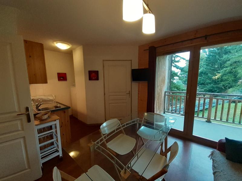 Vakantie in de bergen Appartement 2 kamers bergnis 4 personen (104) - Chalet Florence - Valfréjus - Woonkamer