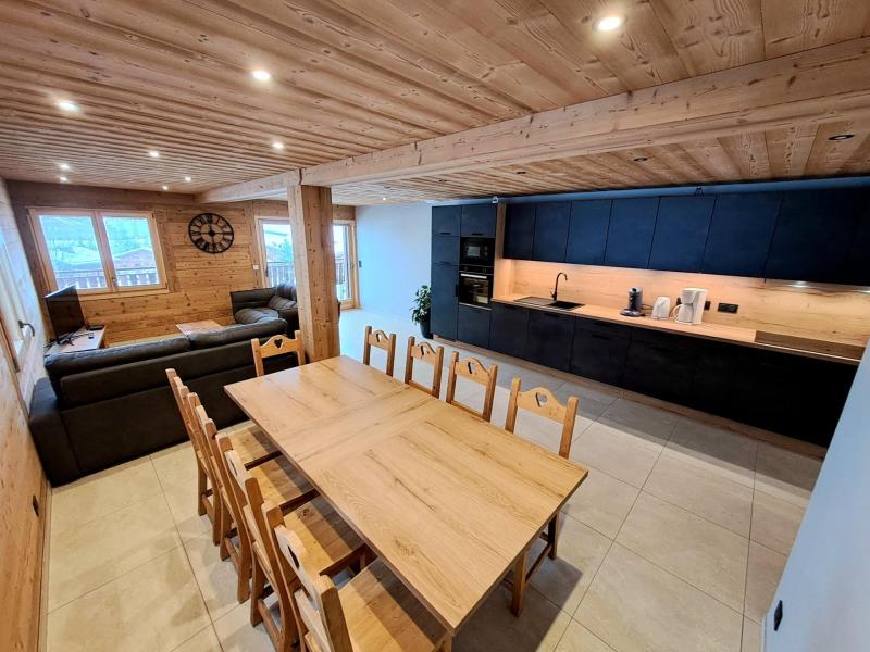 Urlaub in den Bergen 5-Zimmer-Appartment für 9 Personen - Chalet Fontaine - Le Grand Bornand - Wohnzimmer