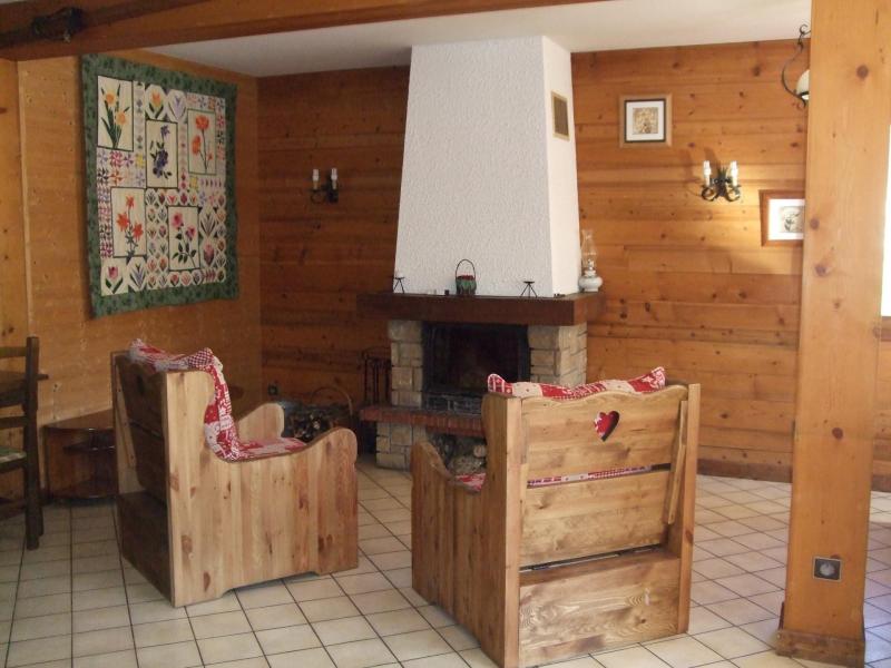 Vacaciones en montaña Apartamento 5 piezas para 9 personas - Chalet Fontaine - Le Grand Bornand - Chimenea