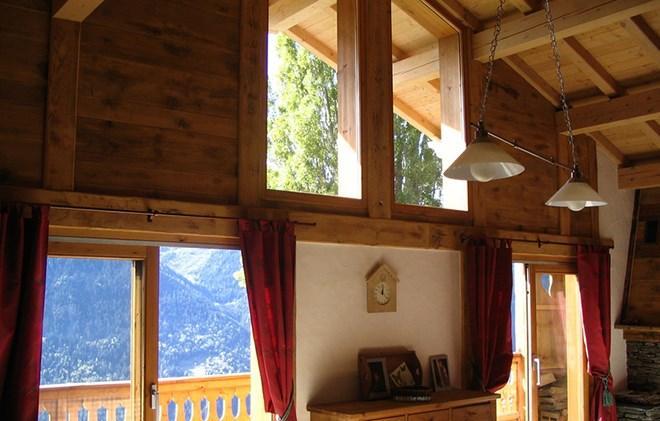 Urlaub in den Bergen Chalet Gaiduch - La Rosière - Wohnzimmer