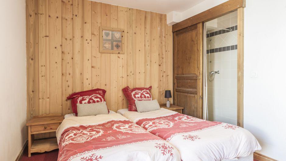Urlaub in den Bergen Chalet Geffriand - Les Menuires - Schlafzimmer