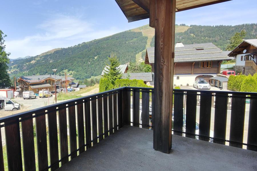 Holiday in mountain resort 4 room chalet 8 people - Chalet Gibannaz - Les Gets - Terrace