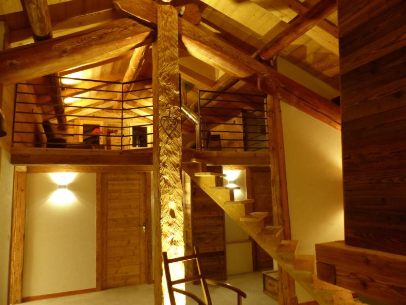 Holiday in mountain resort 4 room duplex apartment 10 people (2) - Chalet Gîte la Matte - Le Grand Bornand - Living room