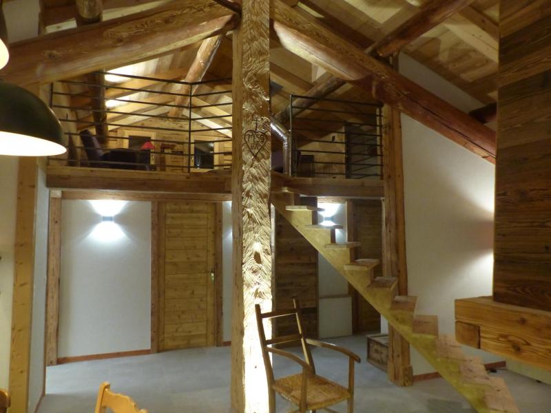 Vakantie in de bergen Appartement duplex 4 kamers 10 personen (2) - Chalet Gîte la Matte - Le Grand Bornand - Woonkamer