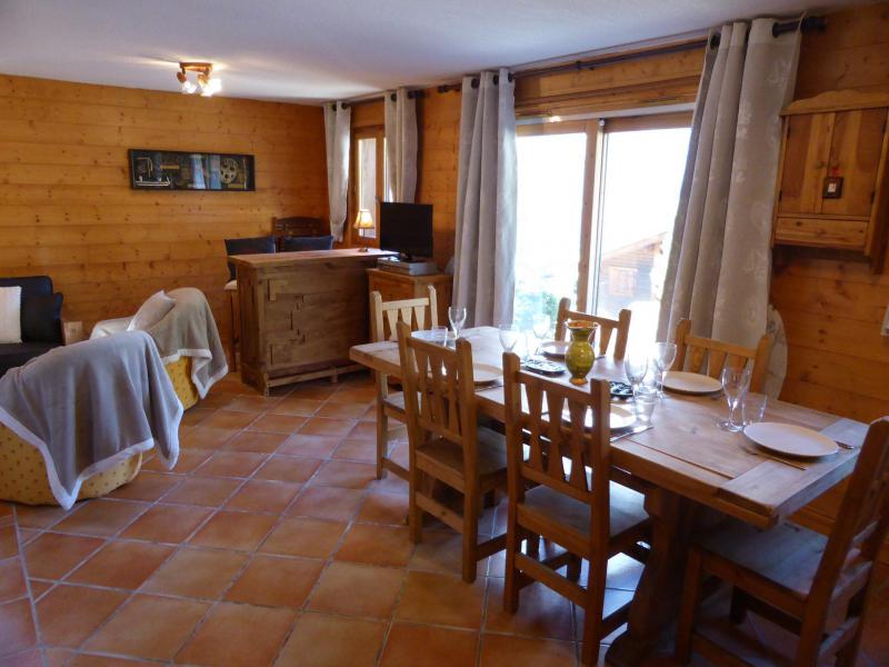 Holiday in mountain resort 4 room chalet 6 people - Chalet Goh - Les Contamines-Montjoie - Dining area