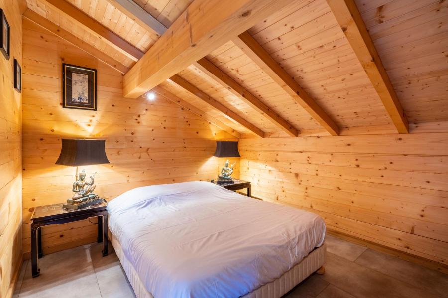 Holiday in mountain resort 5 room duplex semi-detached chalet 9 people - Chalet Gotty Joly L'Bele - La Clusaz - Bedroom