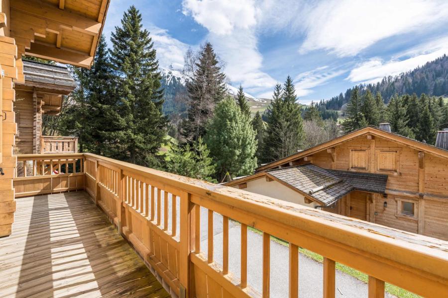 Vakantie in de bergen Chalet duplex mitoyen 5 kamers 9 personen - Chalet Gotty Joly L'Bele - La Clusaz - Balkon