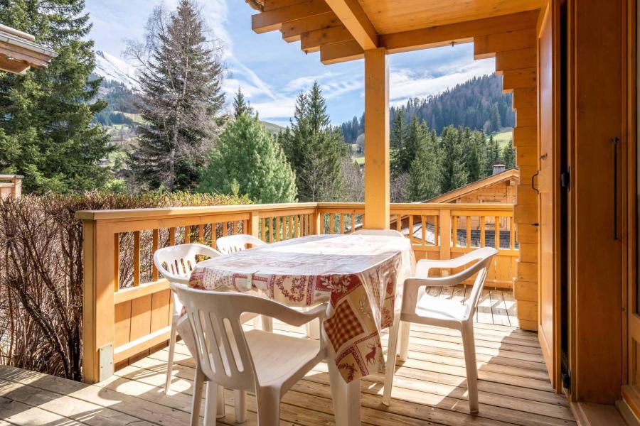 Vakantie in de bergen Chalet duplex mitoyen 5 kamers 9 personen - Chalet Gotty Joly L'Bele - La Clusaz - Balkon