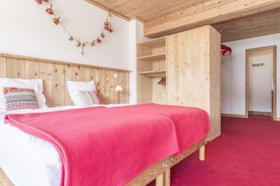 Holiday in mountain resort 11 room chalet 26 people - Chalet Gran Koute - Les Menuires - Bedroom