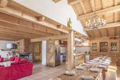 Vacanze in montagna Chalet 11 stanze per 26 persone - Chalet Gran Koute - Les Menuires - Soggiorno